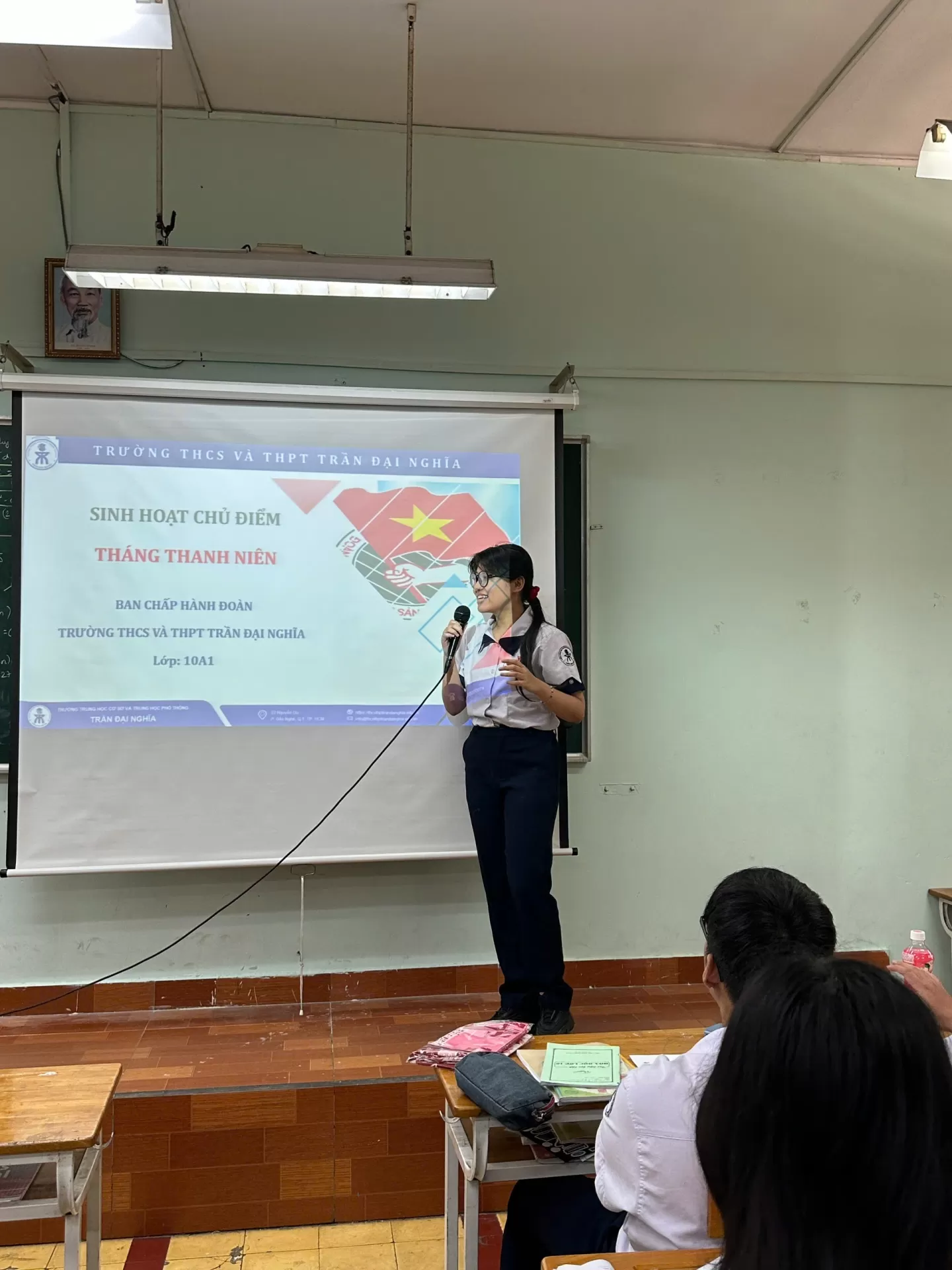 SINH HOẠT CHỦ ĐIỂM THÁNG 3: XÂY DỰNG VĂN MINH ĐÔ THỊ TẠI ĐỊA PHƯƠNG