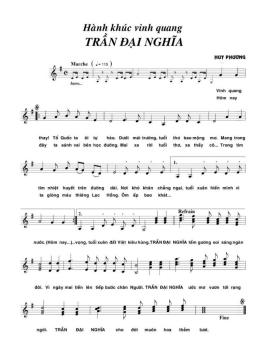 Hành khúc vinh quang Trần Đại Nghĩa