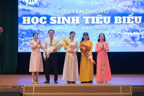 Tuyên dương học sinh tiêu biểu năm học 2023 – 2024