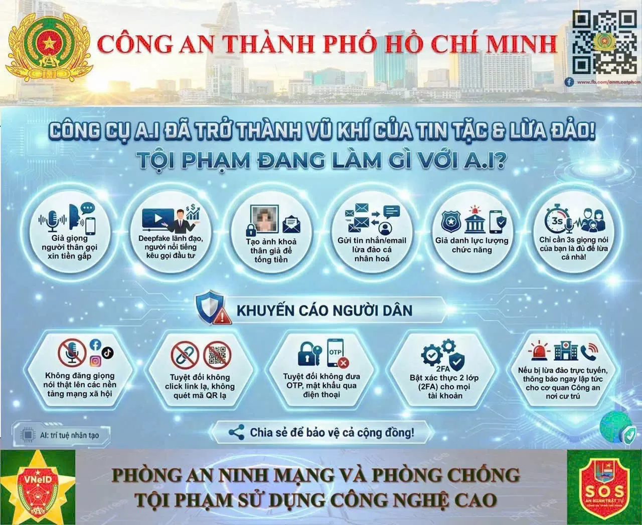 Công cụ AI trở thành vũ khí của tin tặc và lừa đảo
