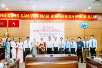 Chúc mừng bổ nhiệm Phó Hiệu trưởng Trường THCS và THPT Trần Đại nghĩa