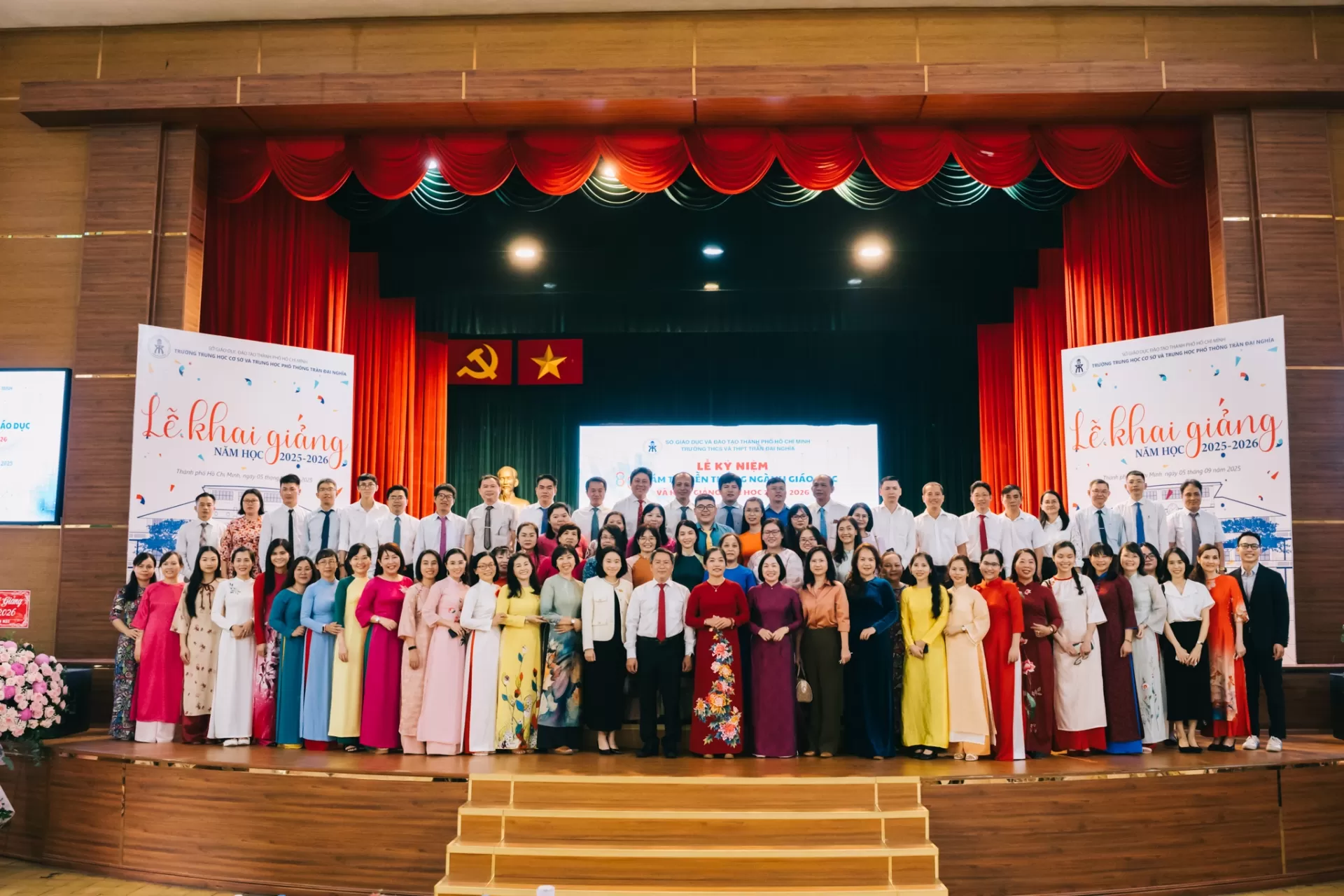 LỄ KỶ NIỆM 80 NĂM TRUYỀN THỐNG NGÀNH GIÁO DỤC  VÀ KHAI GIẢNG NĂM HỌC 2025 - 2026
